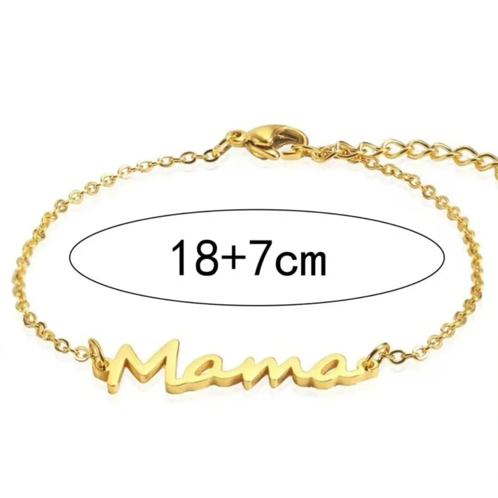 Fashionable Letter Decor Bracelet For Women For Mother's Day Gift - Picture 2 of 3